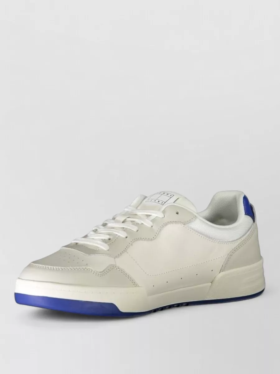 Tommy Hilfiger leather lace-up sneakers
