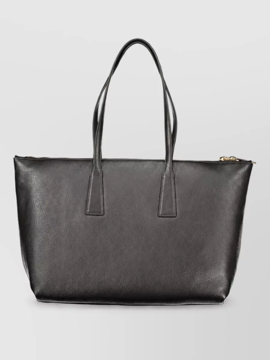 Furla leather tote bag