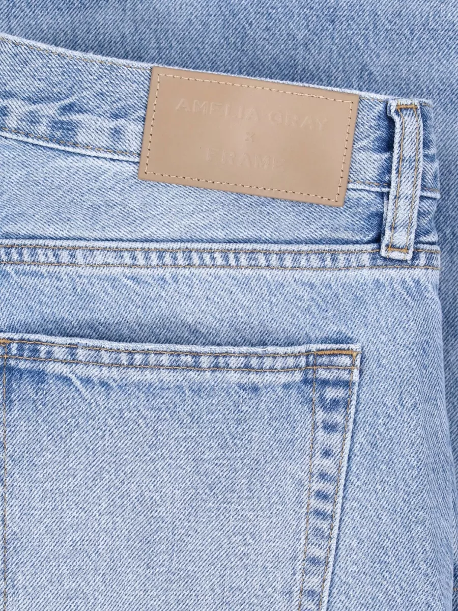 Frame Denim Straight-Leg Jeans