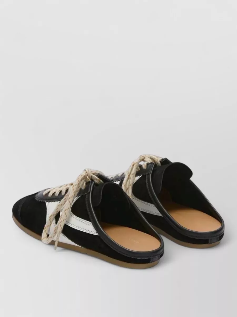 Dries Van Noten Leather Lace-Up Shoes