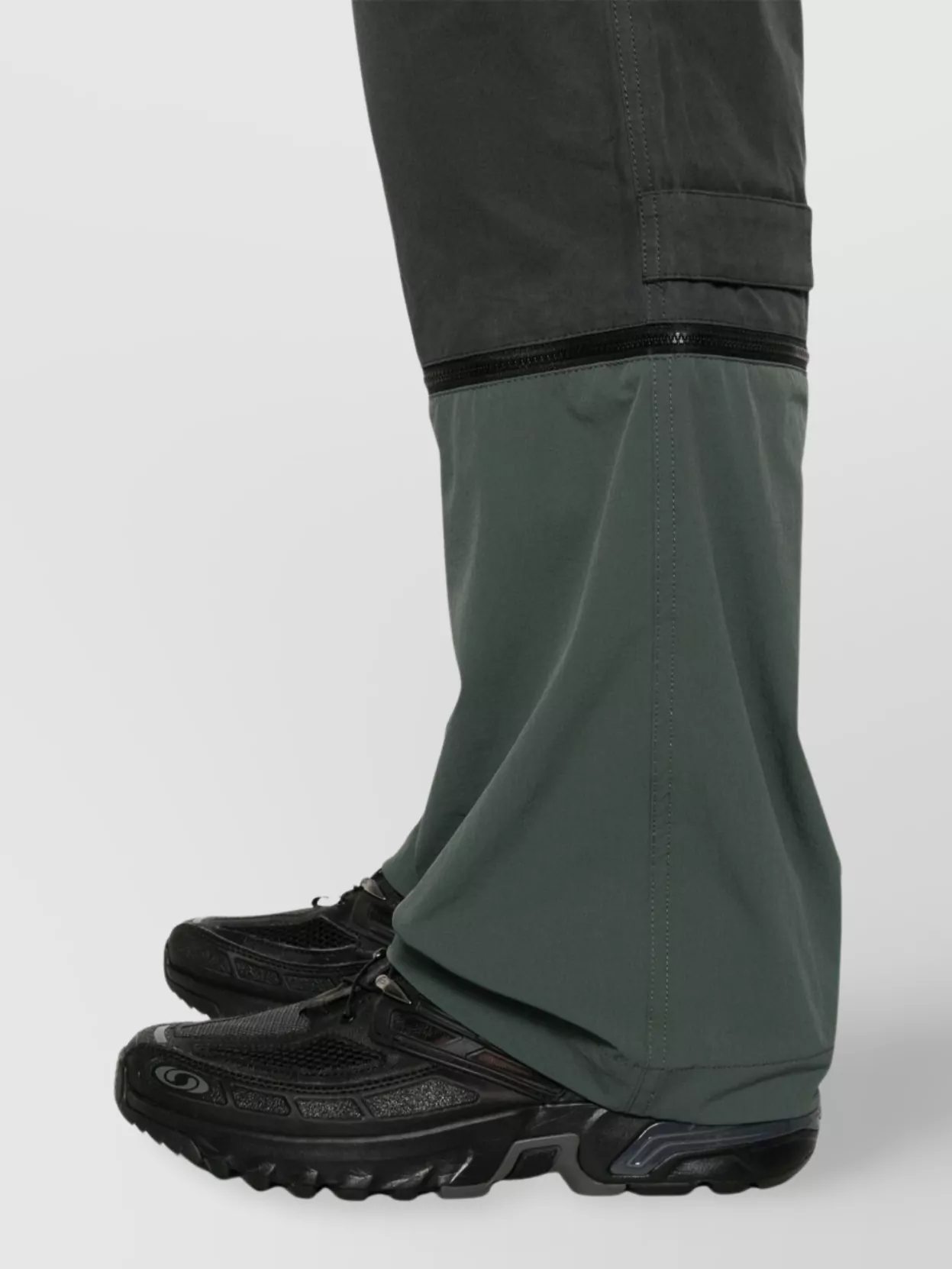 Gr10K Waxed Cotton Cargo Trousers