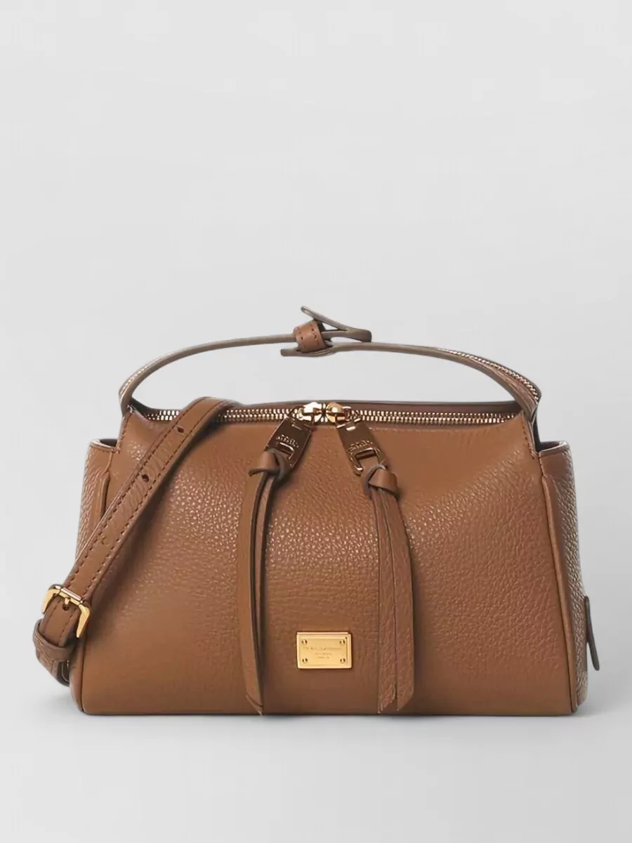 Dolce&Gabbana Vittoria Calf Leather Shoulder Bag