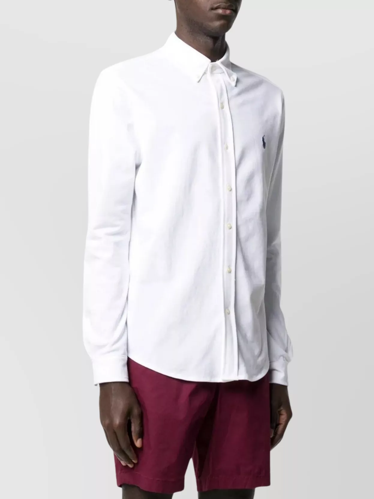 Ralph Lauren Shirt Logo Button Cuffs