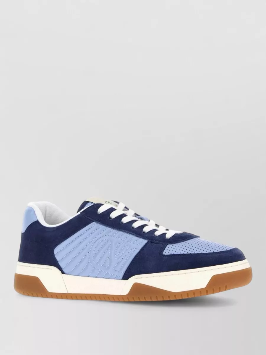 Valentino Garavani leather lace-up sneakers