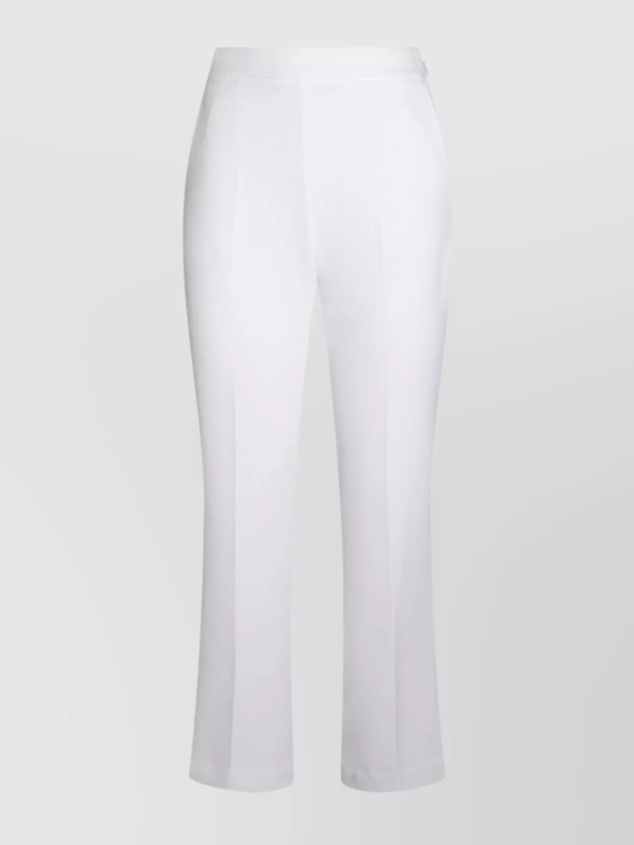 ELISABETTA FRANCHI TROUSERS FEATURING BACK POCKETS AND HIGH WAIST