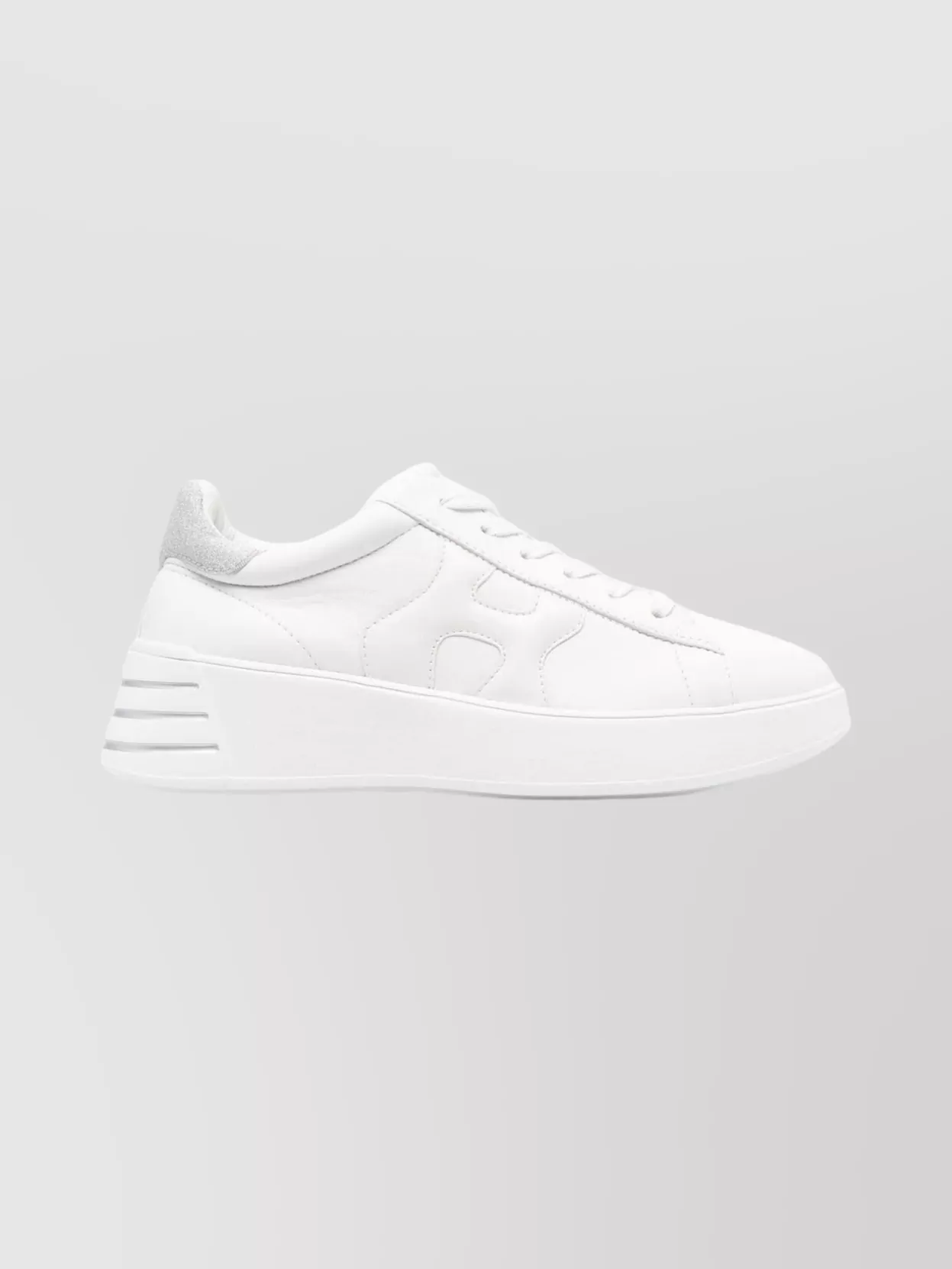 Hogan Casual Sneakers With Flat Rubber Sole In White