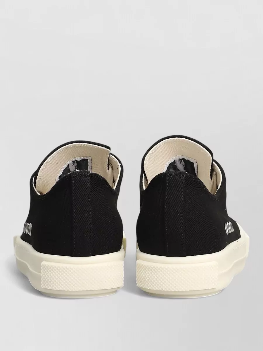 Rick Owens Drkshdw Denim Low-Top Lace-Up Sneakers