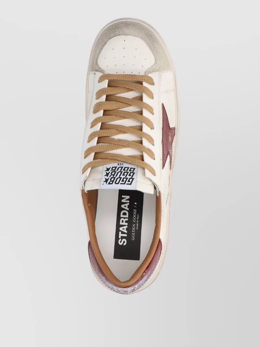 Golden Goose Leather Low-Top Sneakers