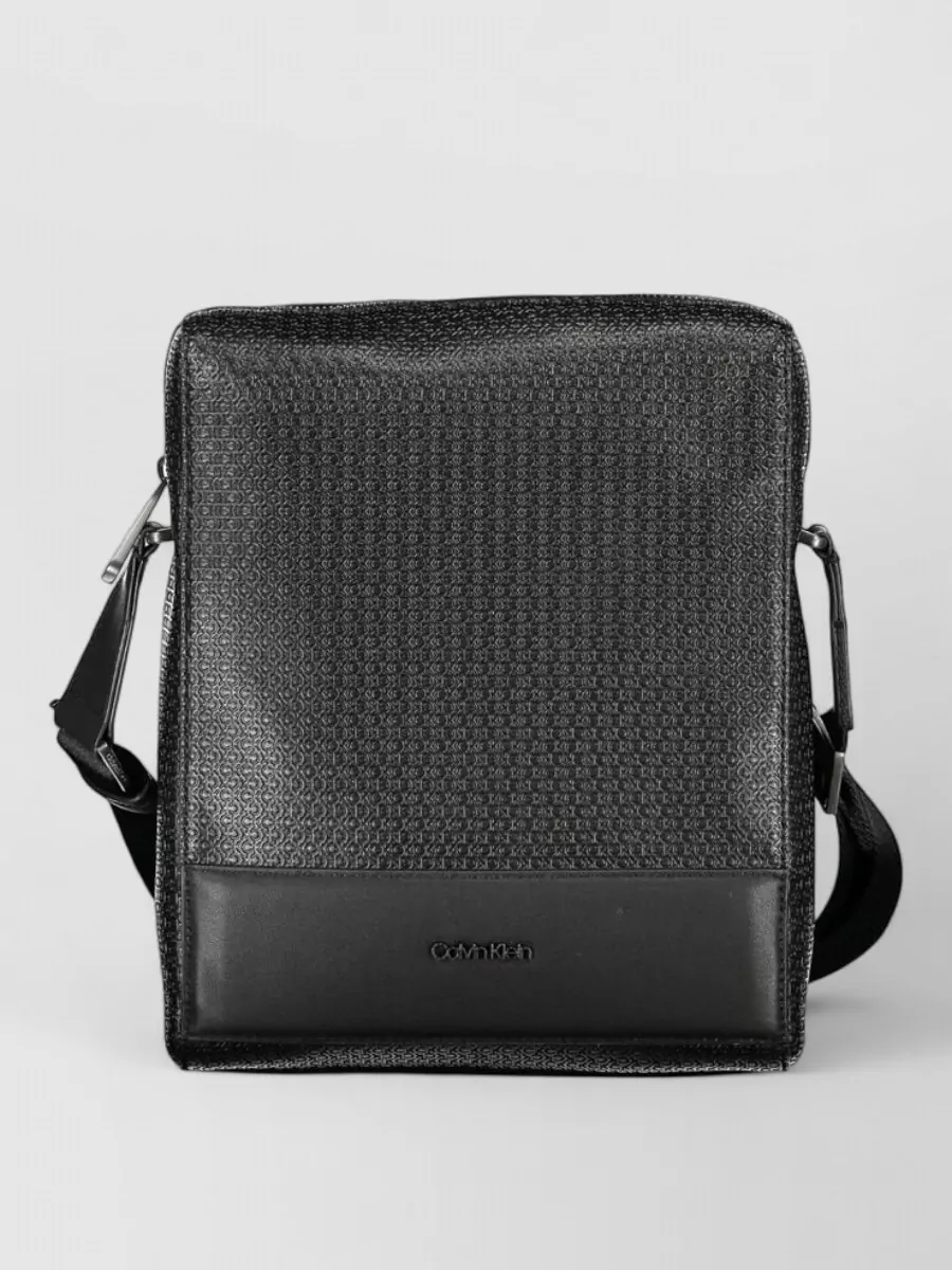 Calvin Klein monogram crossbody bag