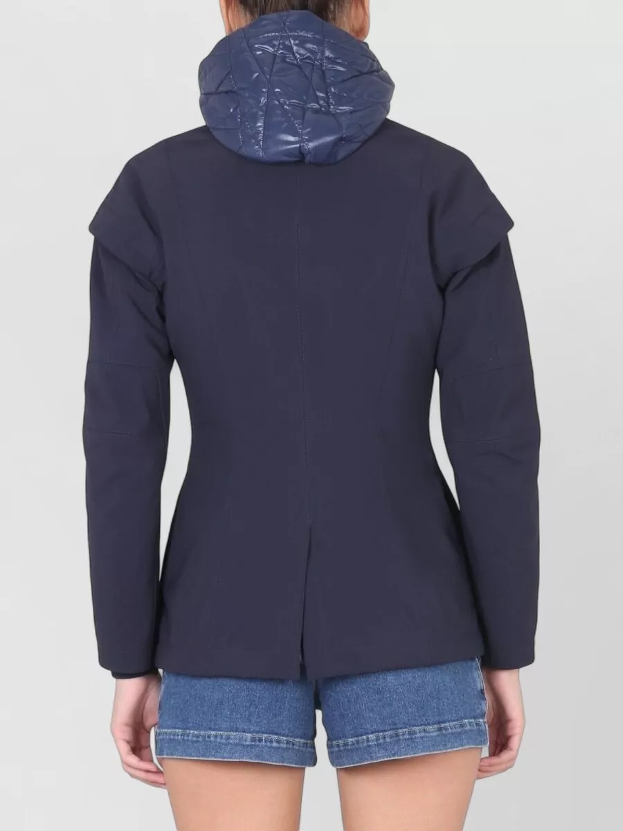 K-Way Zippered Windbreaker Jacket