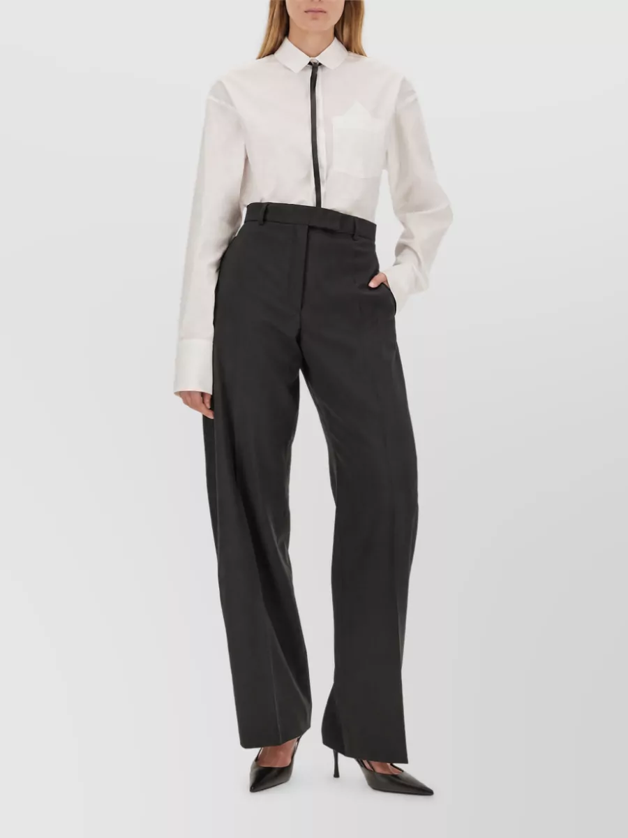 Sportmax Wool Tailored Trousers