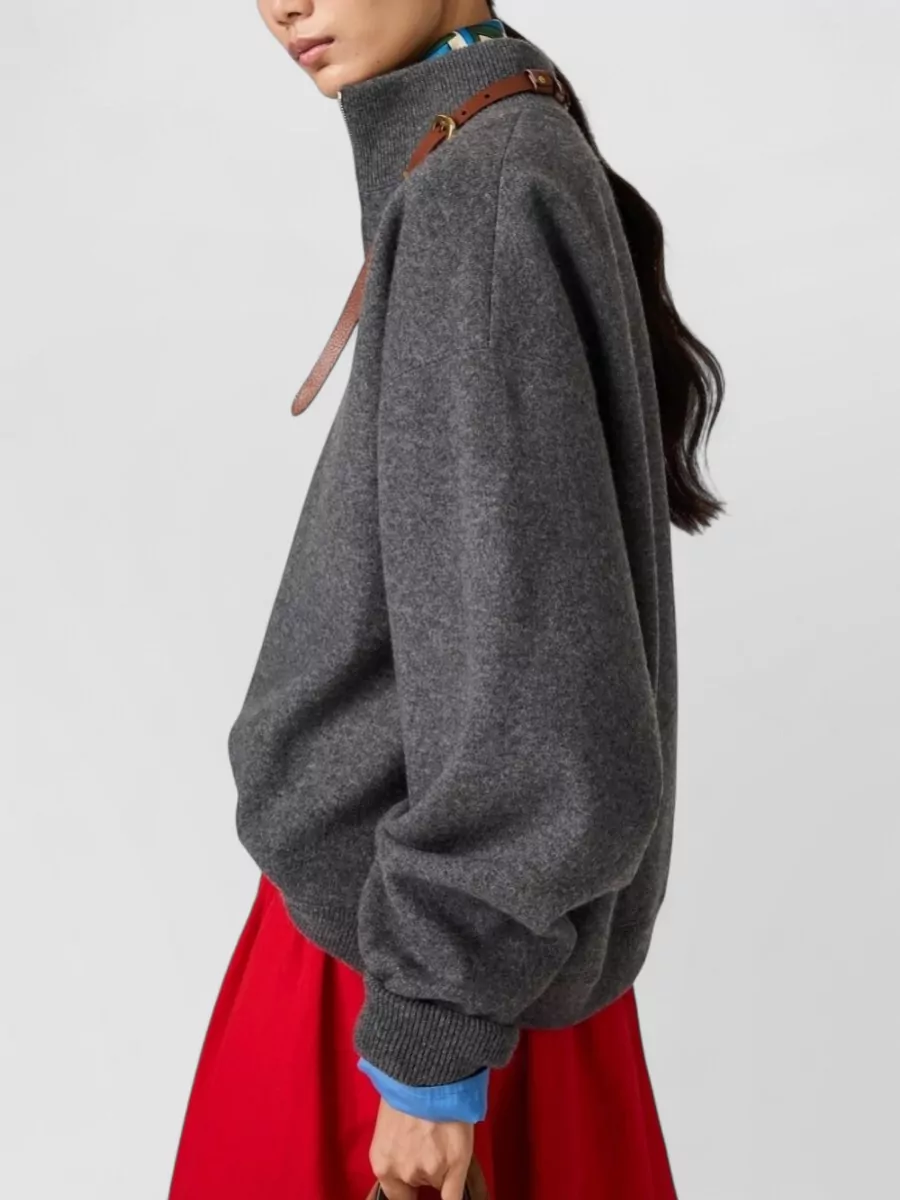 Miu Miu Cashmere Crewneck Sweatshirt