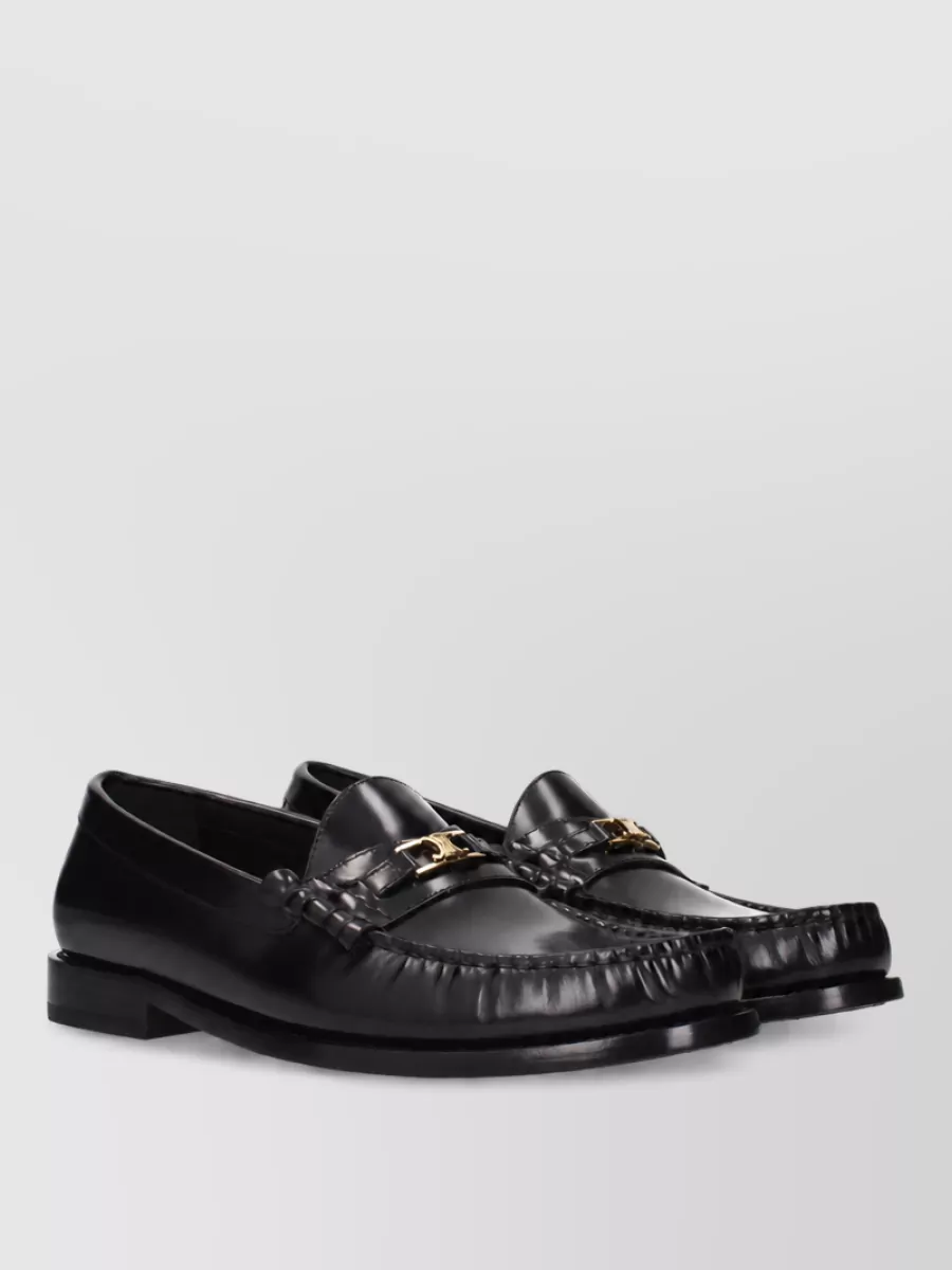 Celine Leather Luco Loafers