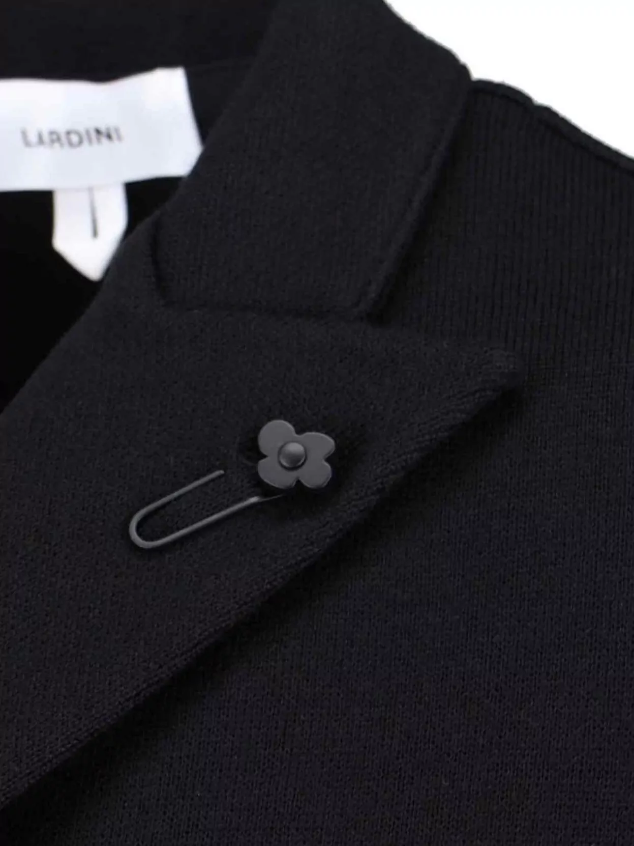 Lardini Double-Breasted Blazer Featuring Notch Lapel