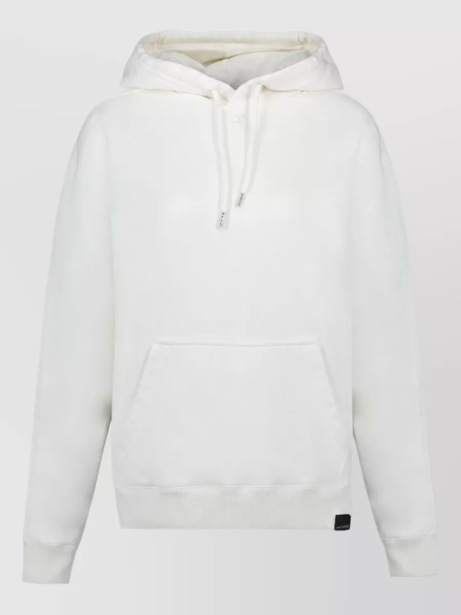 Courrèges cotton oversized hoodie t-shirt