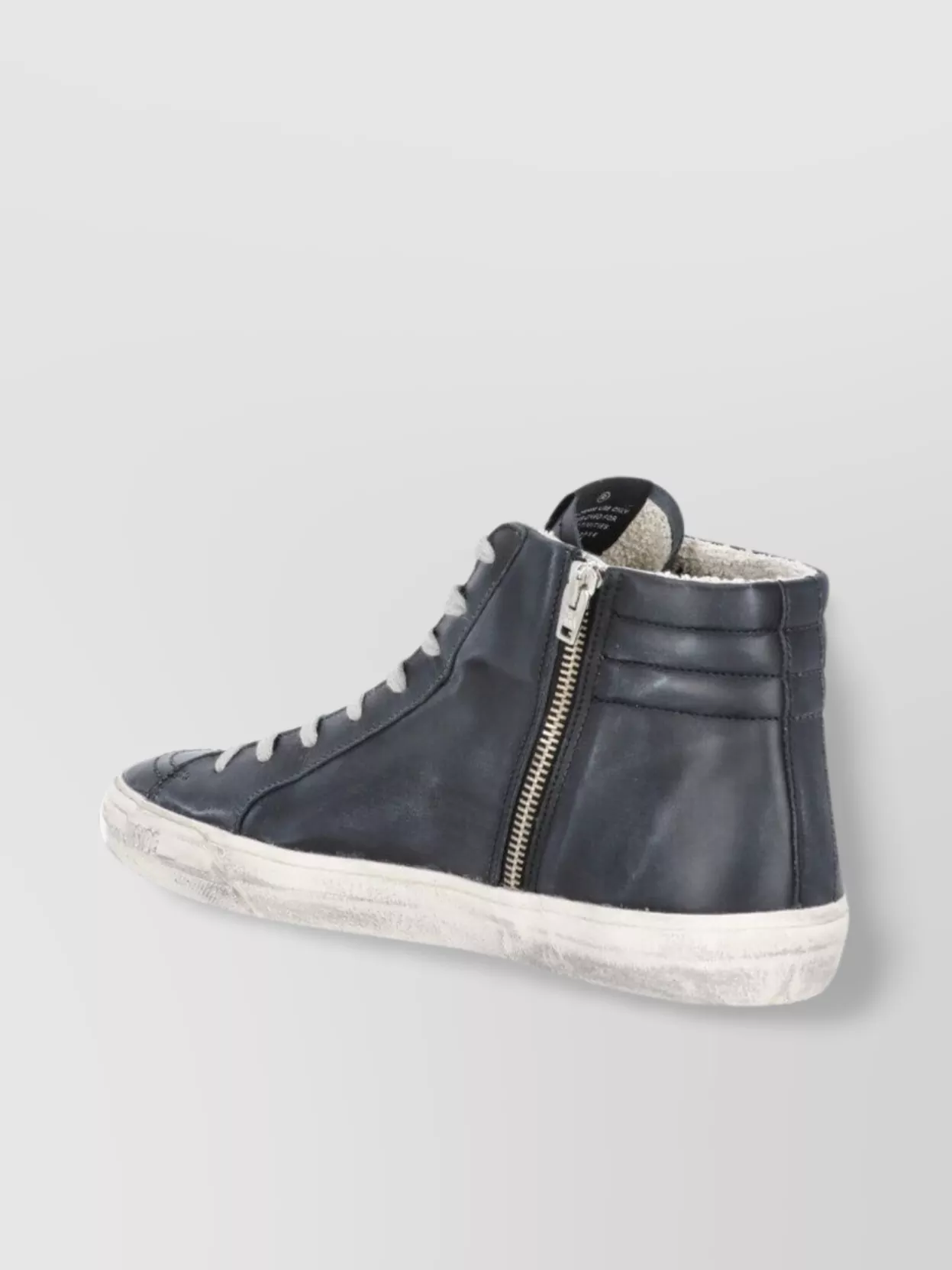 Golden Goose Slide Leather Upper Star List And W