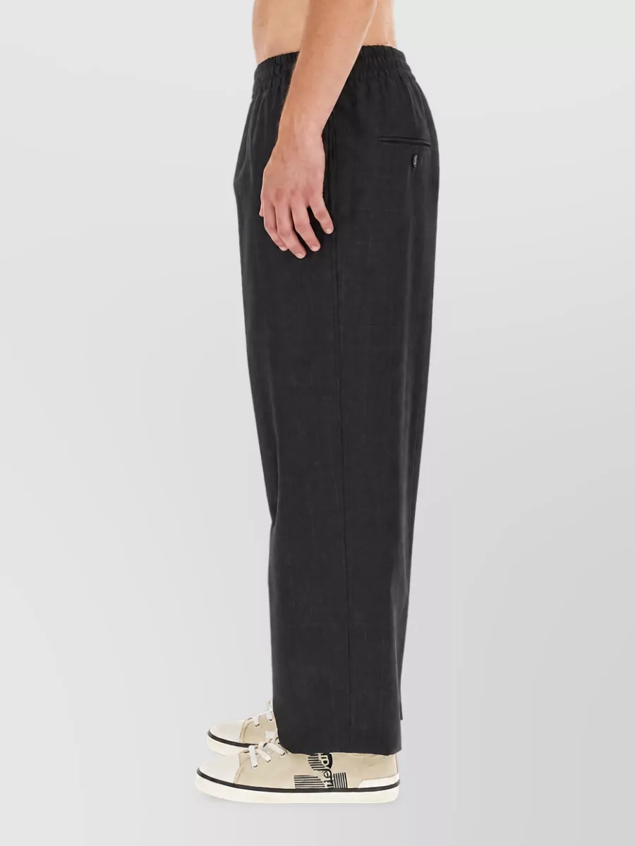 Isabel Marant Virgin Wool Straight-Leg Trousers