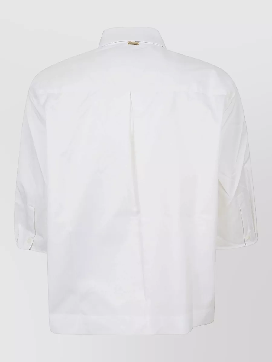 Herno Cotton Scarf-Detail Shirt