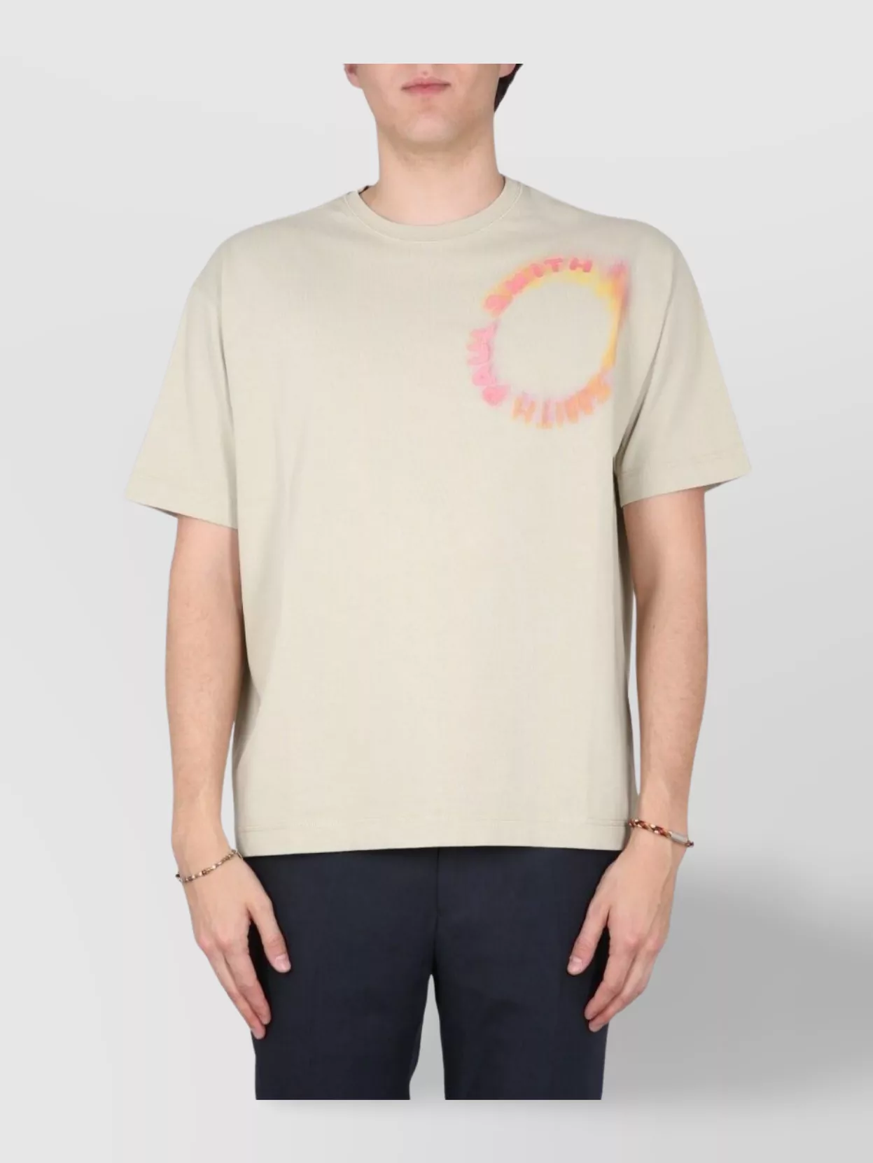 Paul Smith Short Sleeve Graphic Crewneck T-Shirt