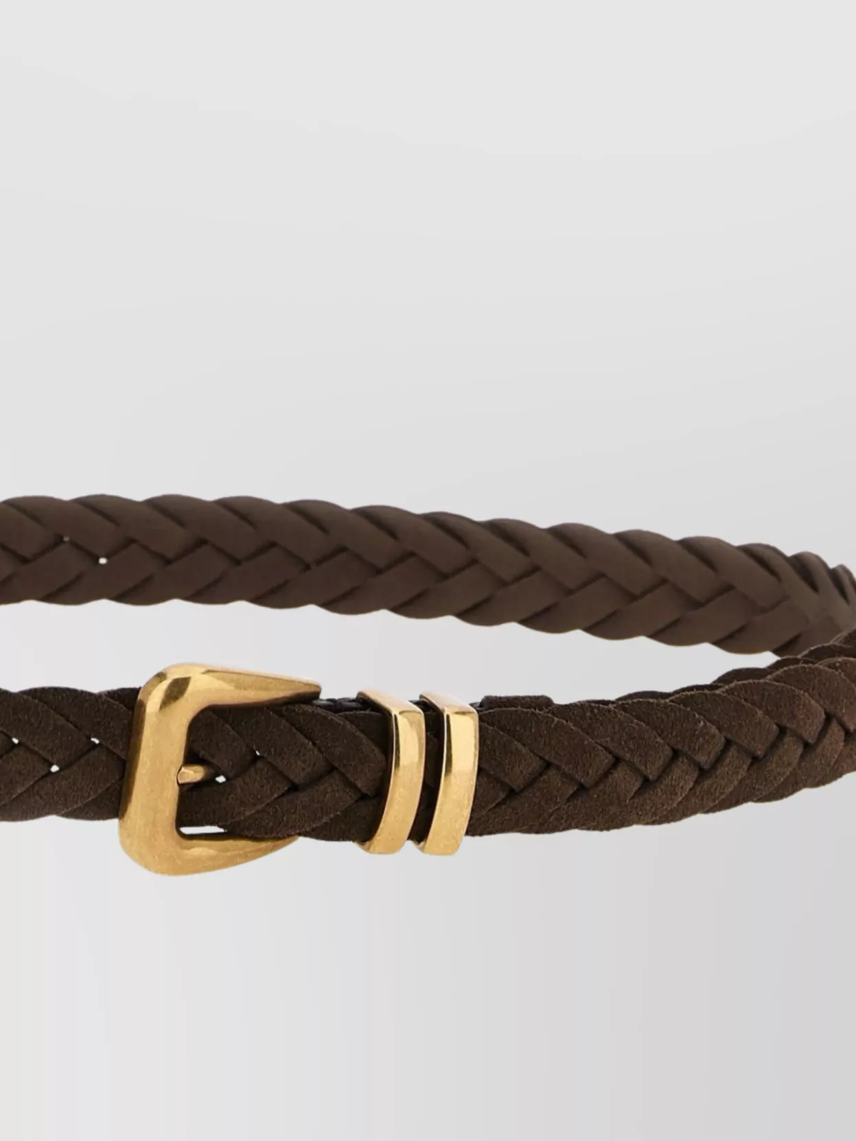 Brunello Cucinelli Adjustable Length Braided Belt Accessory