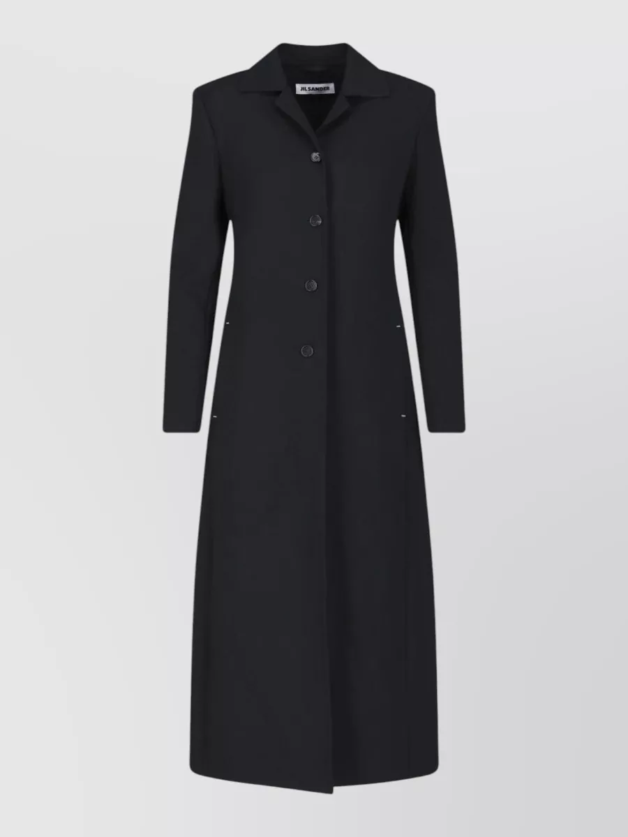 Jil Sander Single Breasted Coat