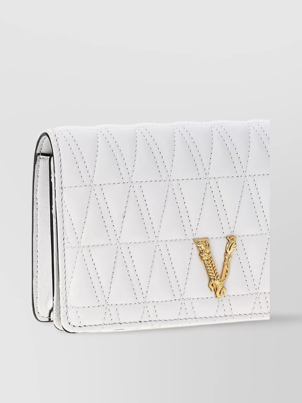 Versace Logo Chain Strap Satchel