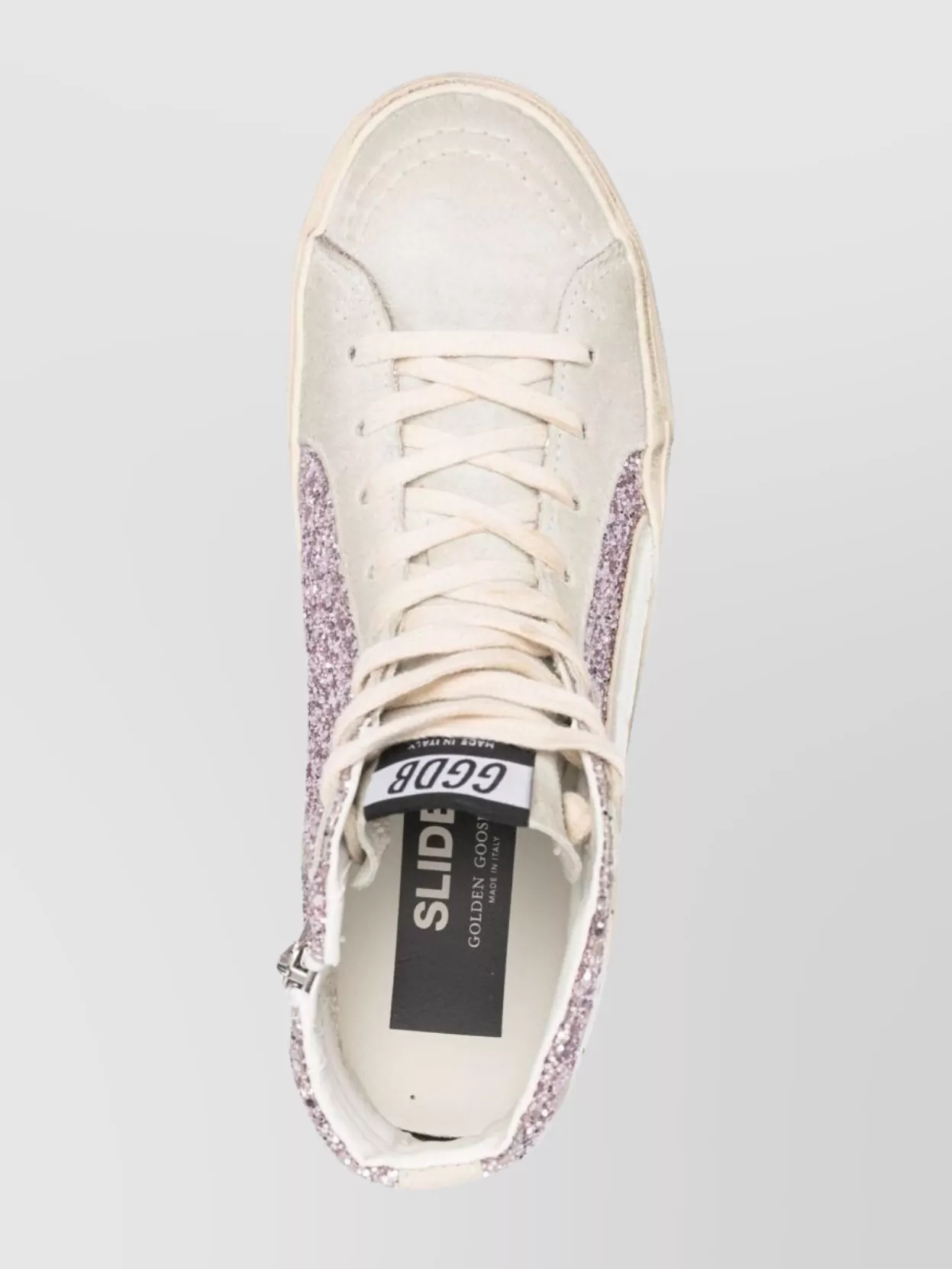 Golden Goose Sparkling Low Top Sneakers With Star Patch In Multi