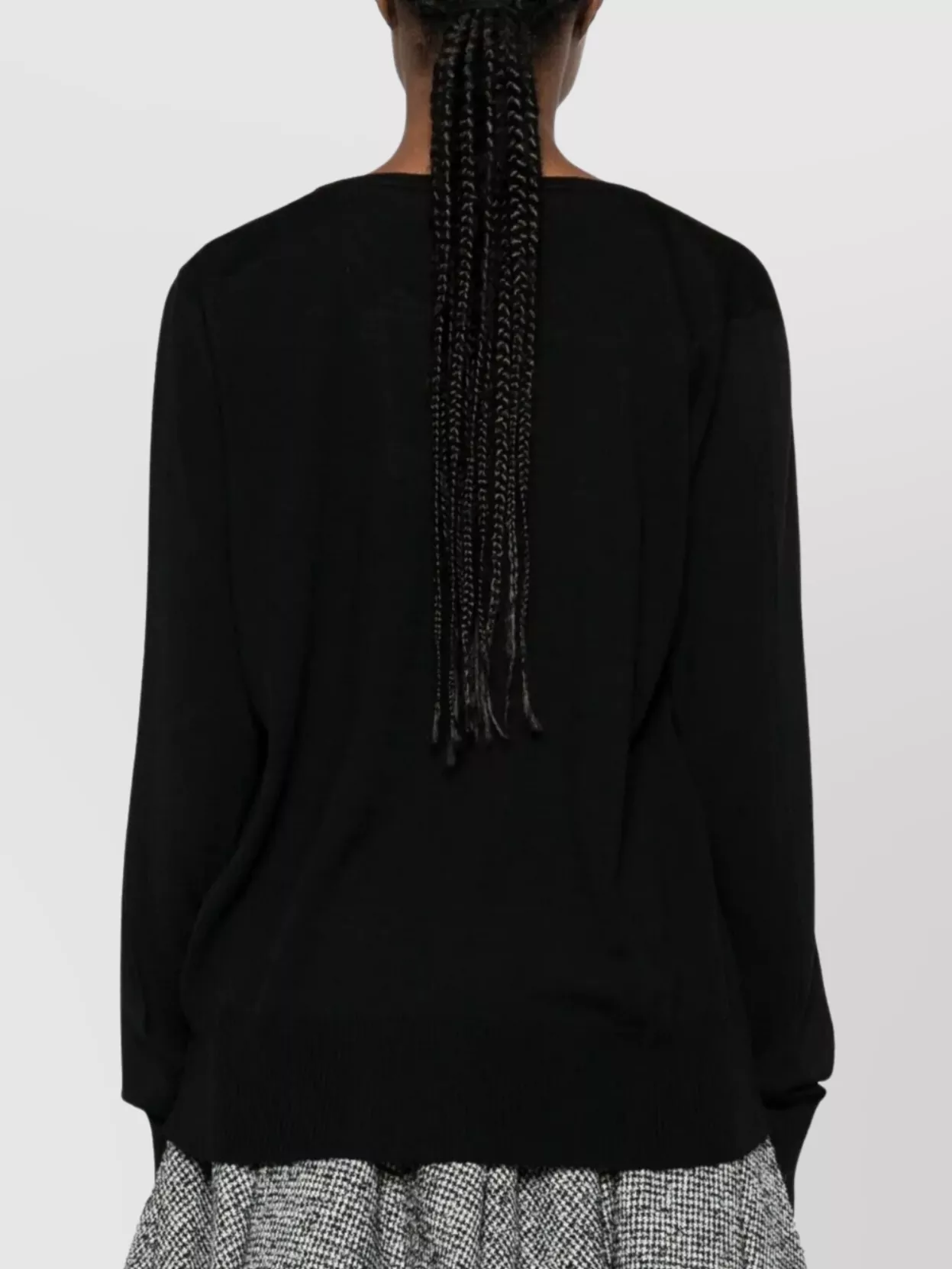 Vivienne Westwood Wool Sweater With V-Neck And Long Sleeves