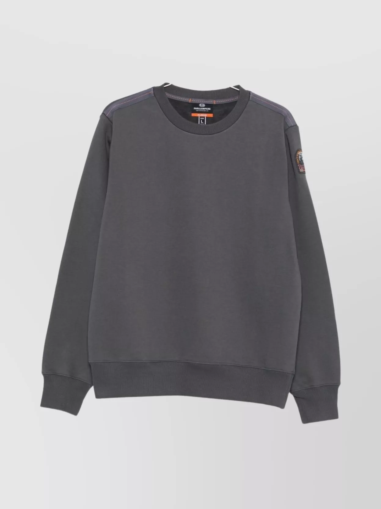 Parajumpers Crewneck Sweatshirt With Diagonal Back Structure