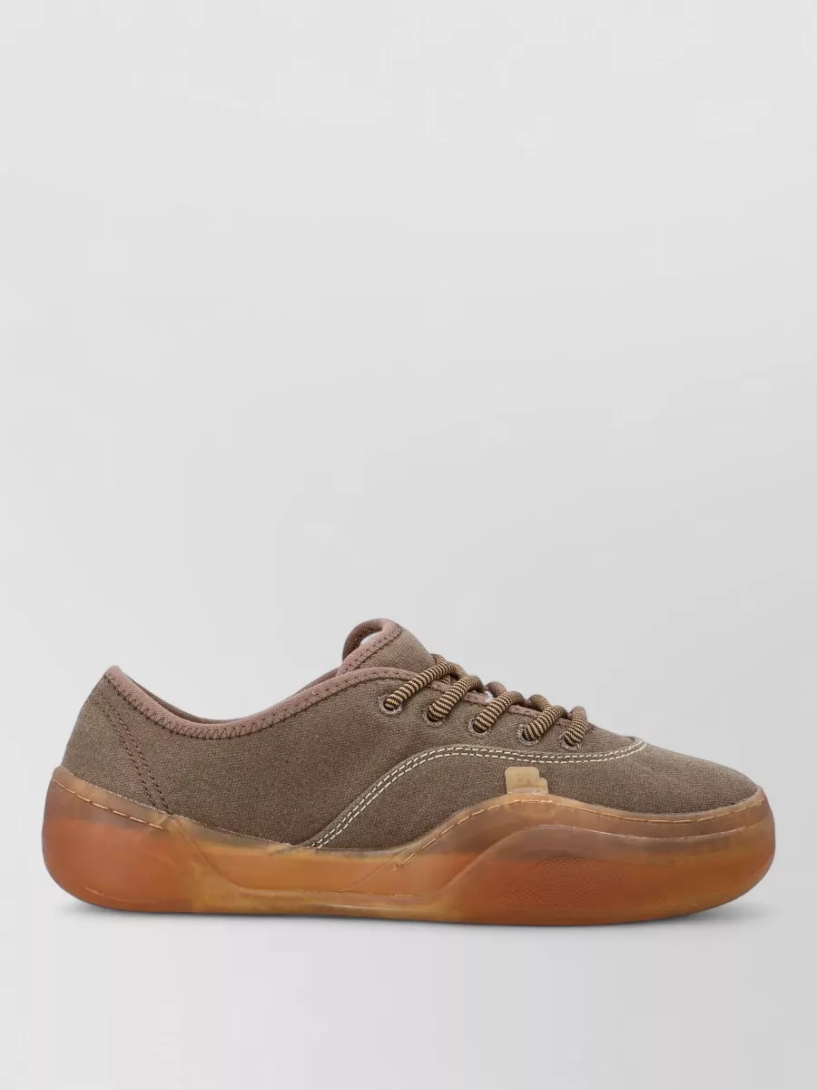Erl Canvas Low-Top Sneakers