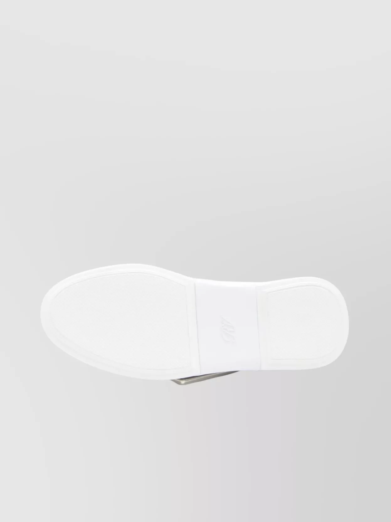 Roger Vivier Leather Skate Sneakers Square Buckle