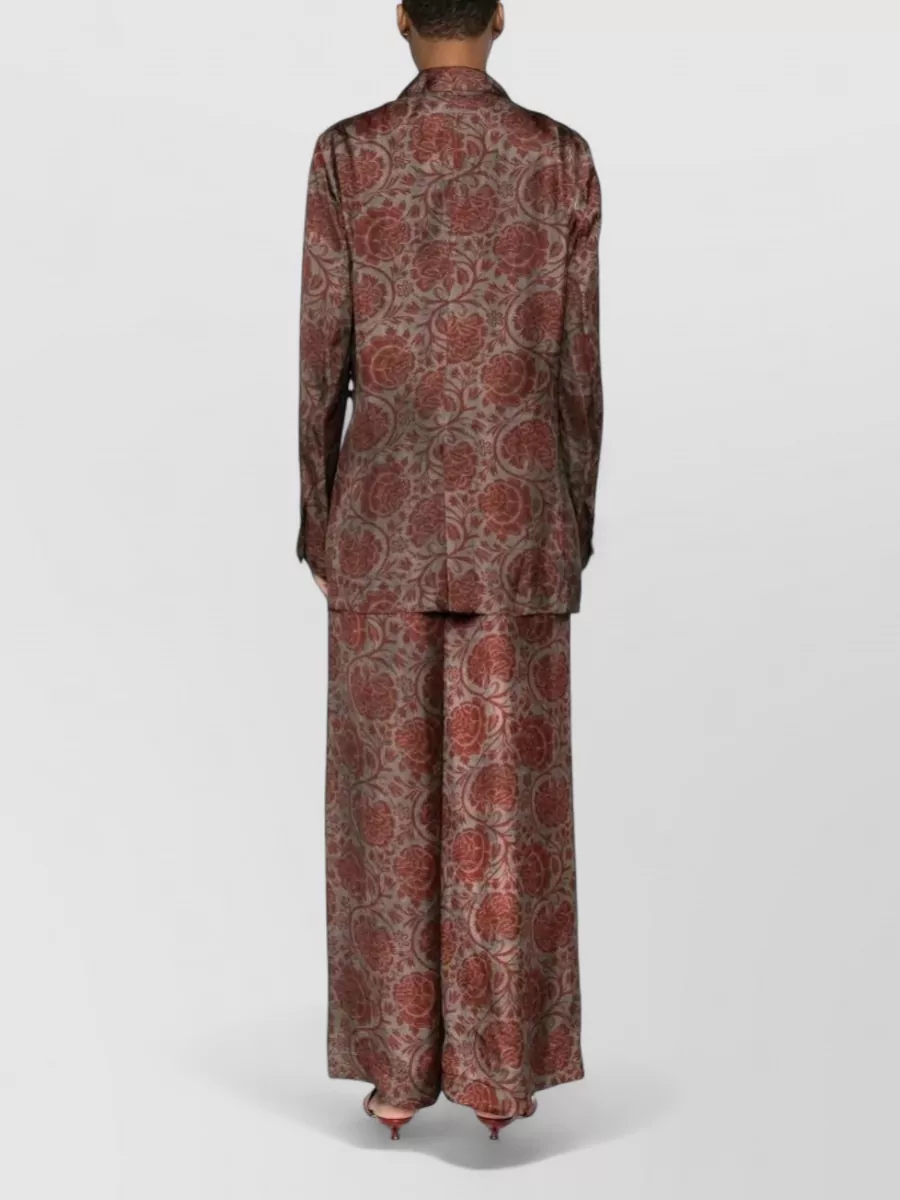 Uma Wang Khloe Dragon Print Unisex Tailored Jacket