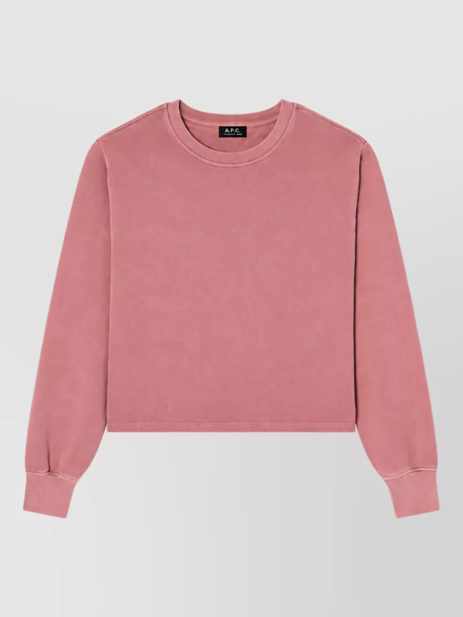 A.P.C. Organic cotton crewneck sweatshirt