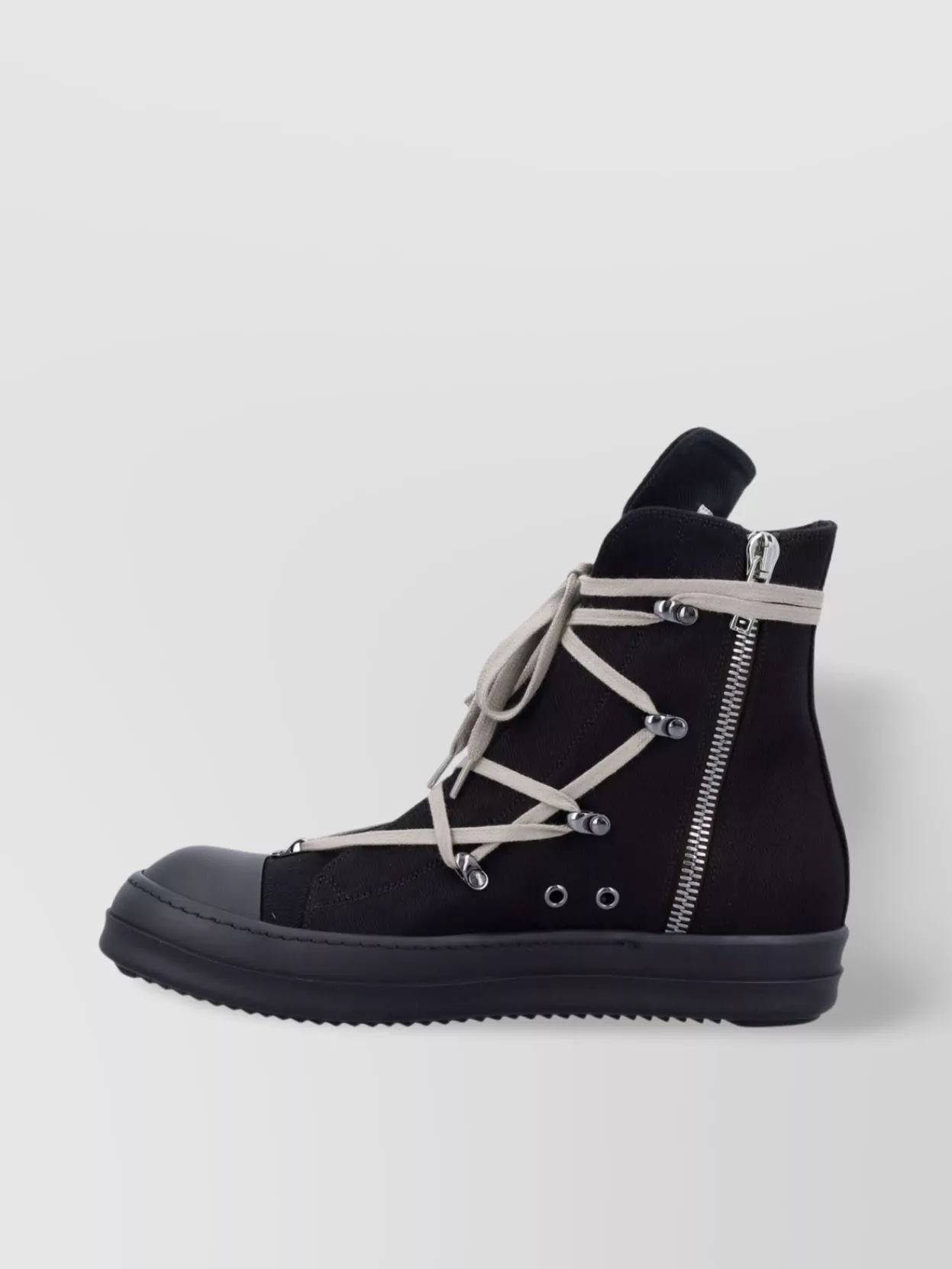 Rick Owens Drkshdw Hexa High-top Canvas Sneakers