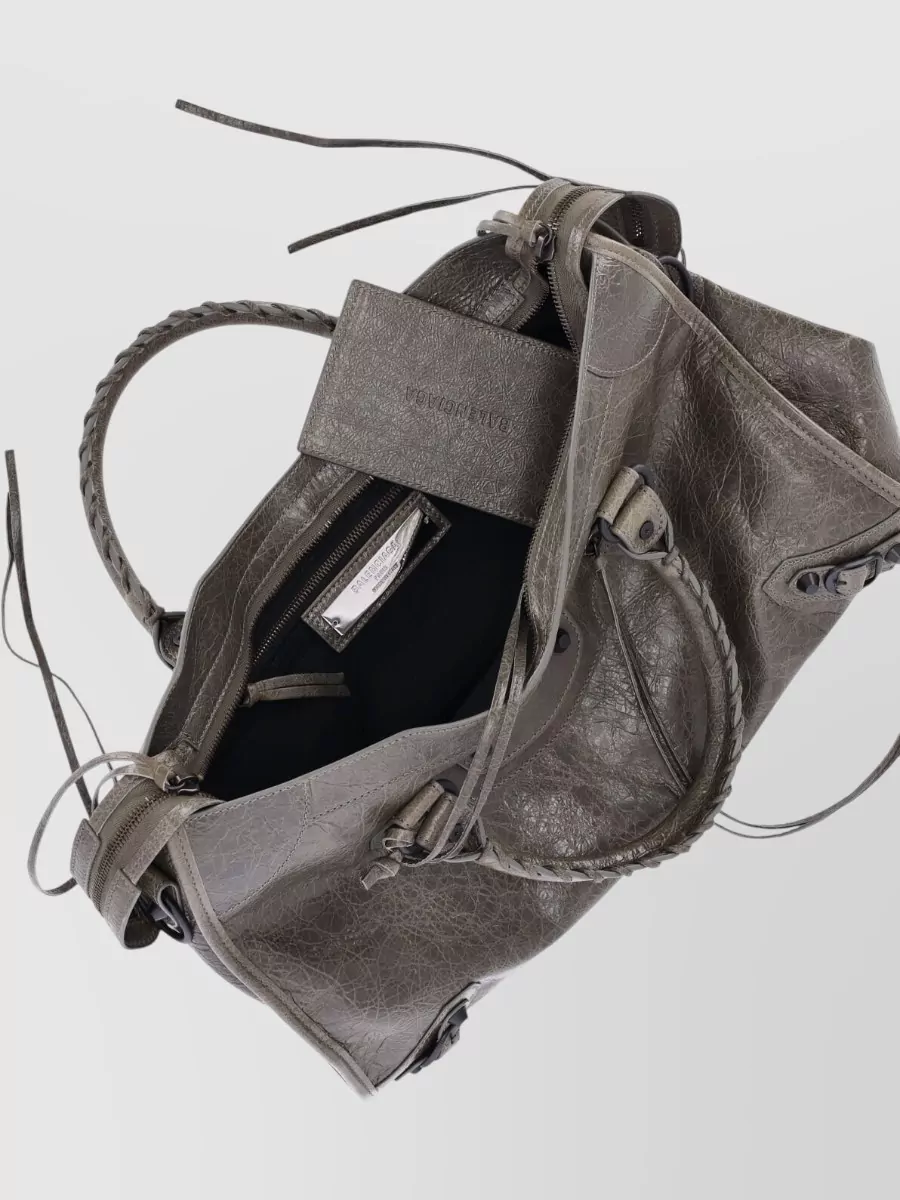 Balenciaga Le City Medium Leather Tote Bag