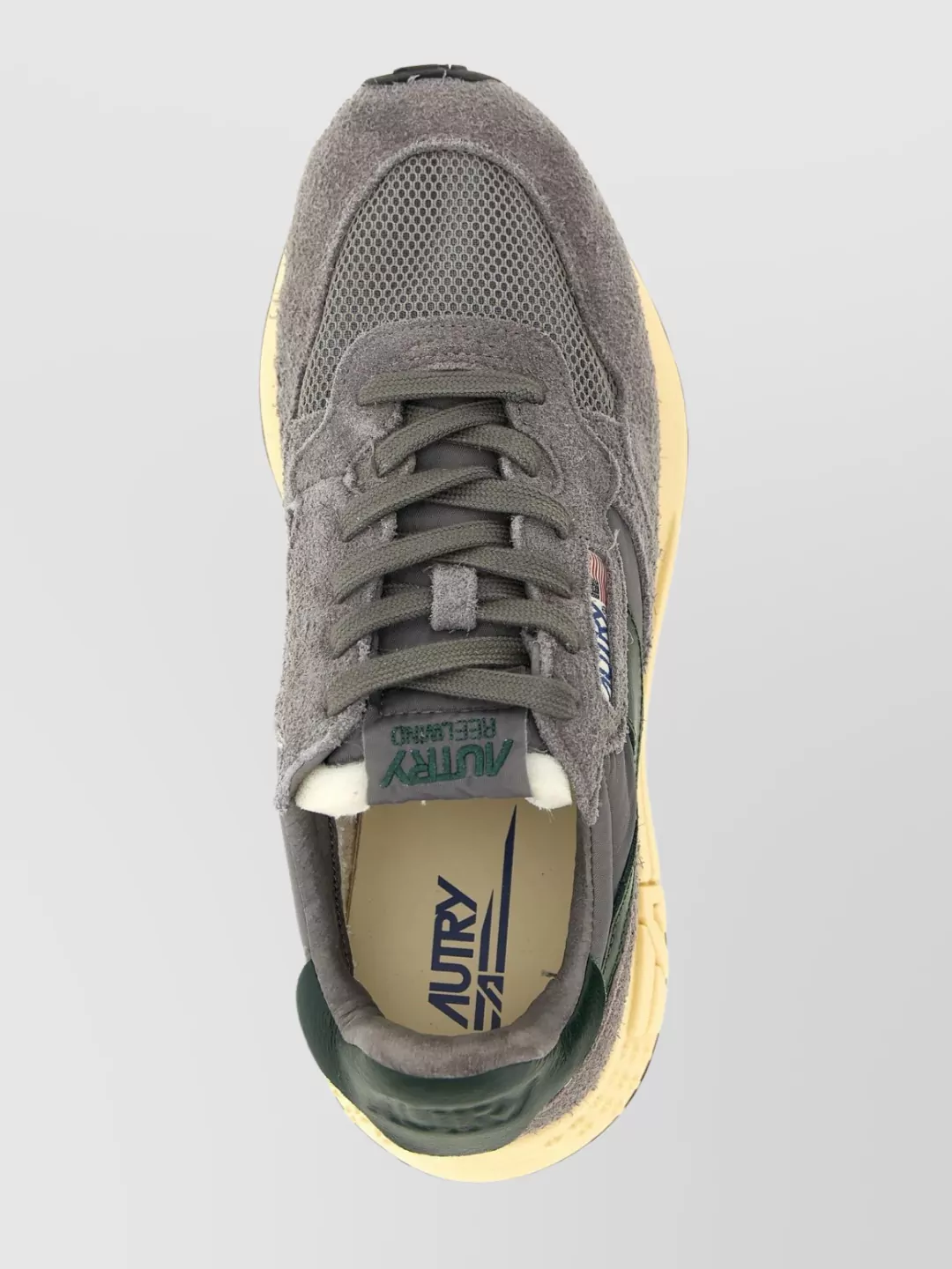Autry Low-Top Sneakers With Mesh Panels And Suede Overlays