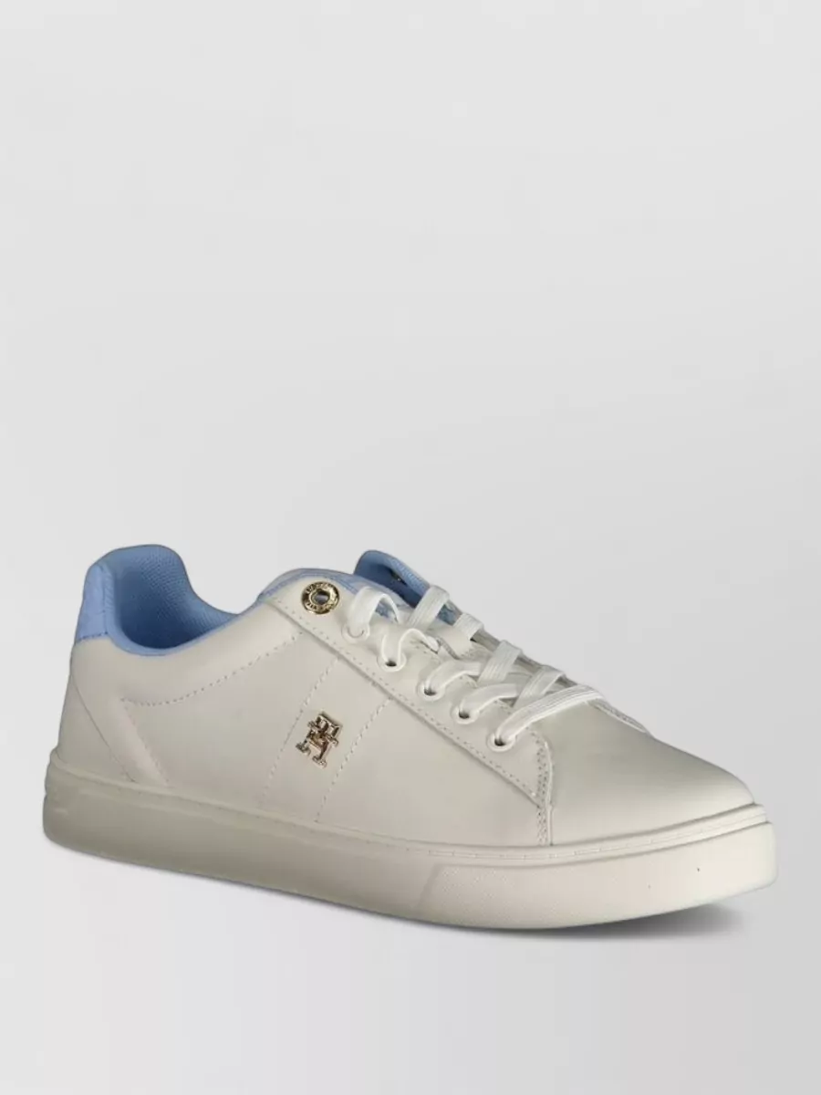 Tommy Hilfiger polyester lace-up sneakers