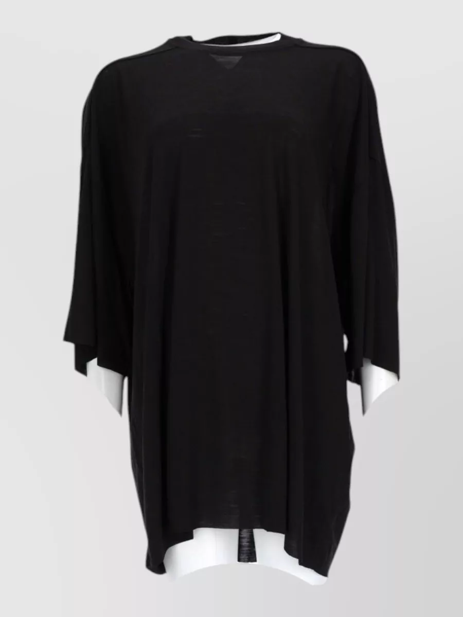 Rick Owens wool silk loungewear top