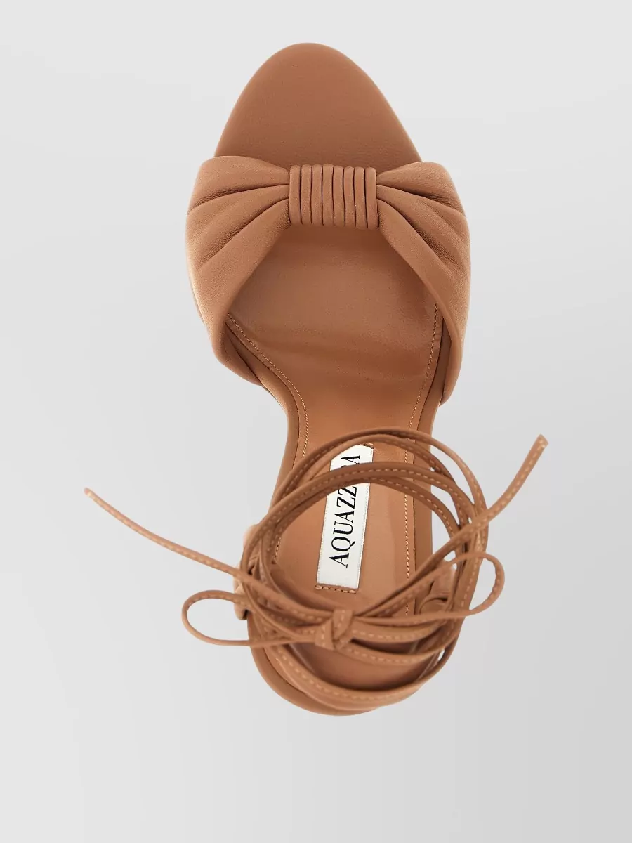 Aquazzura Leather Carina Sandals