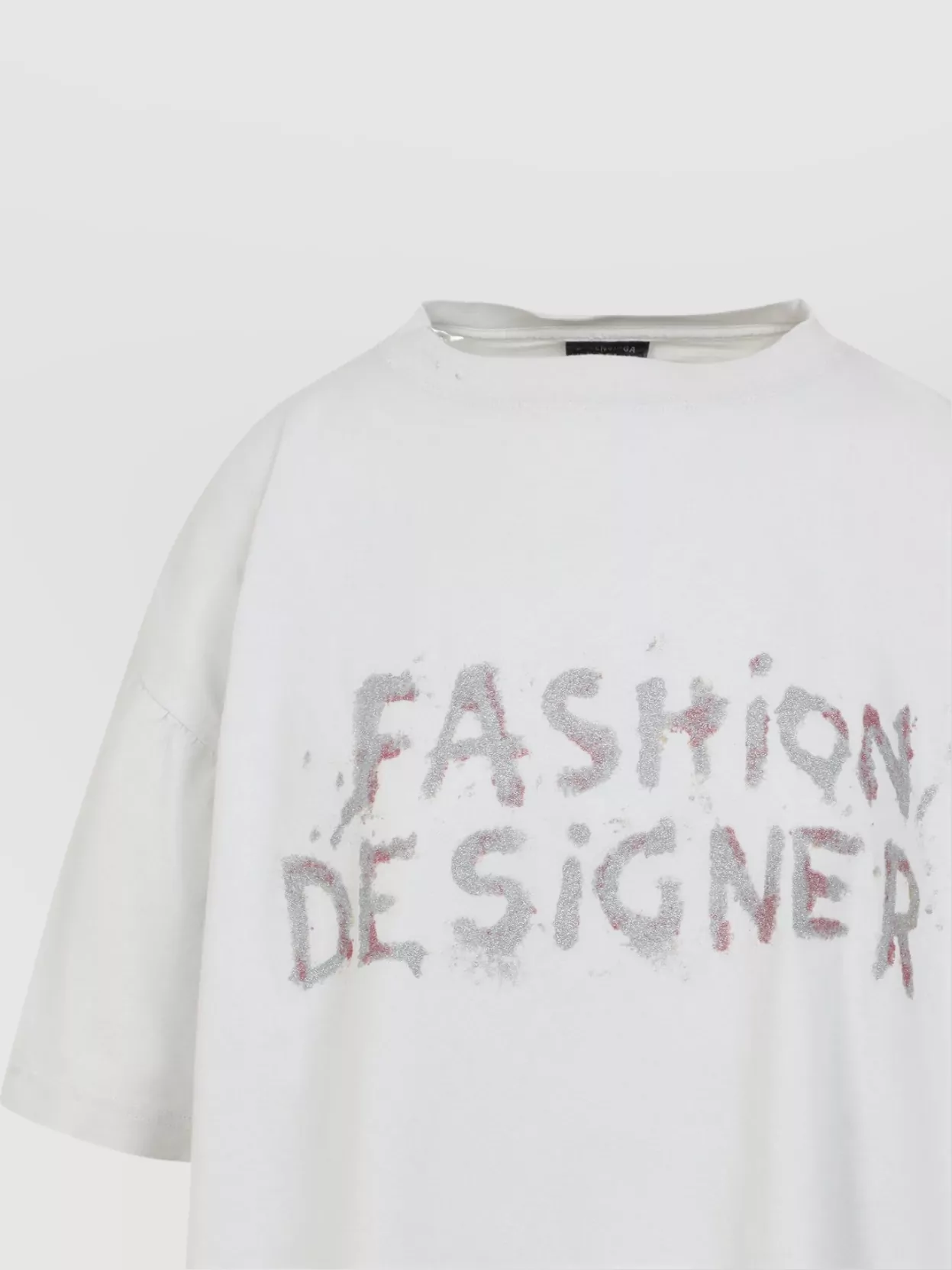 Balenciaga Shifted Graphic Print T-shirt