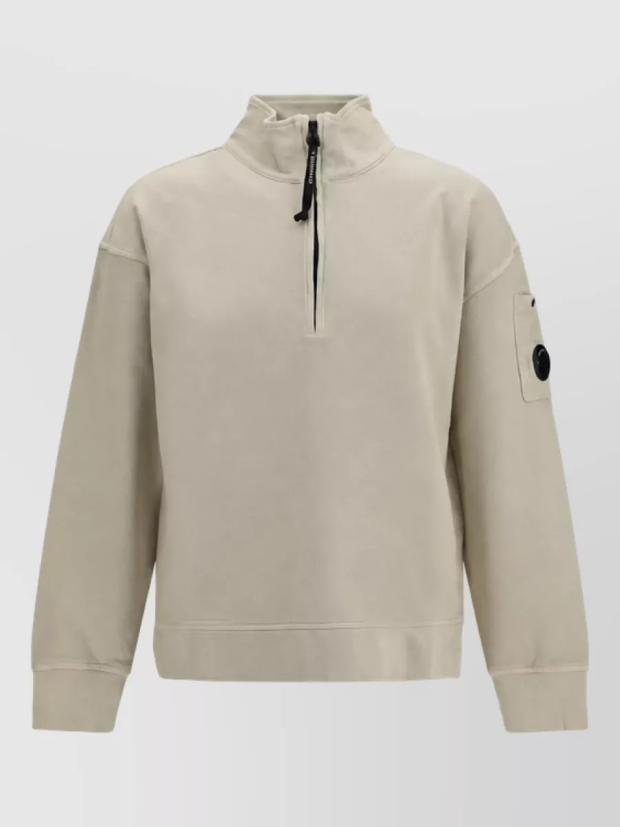 C.P. Company cotton half-zip sweatshirt