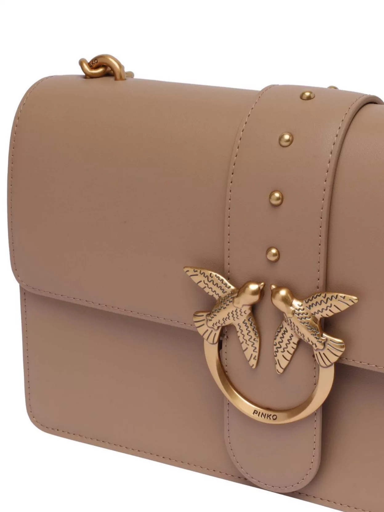 Pinko Love One Bird Chain Crossbody Bag