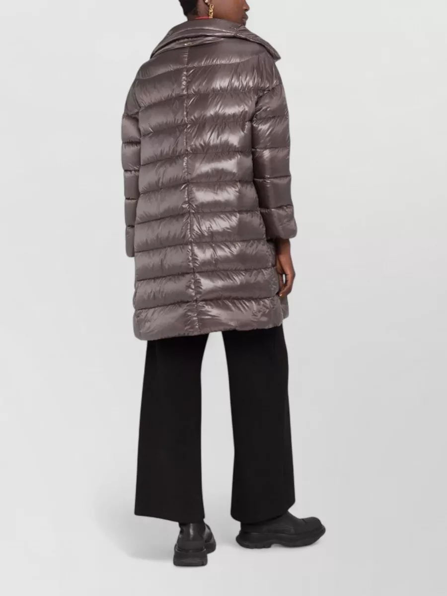 Herno Down Relaxed-Fit Midi Coat