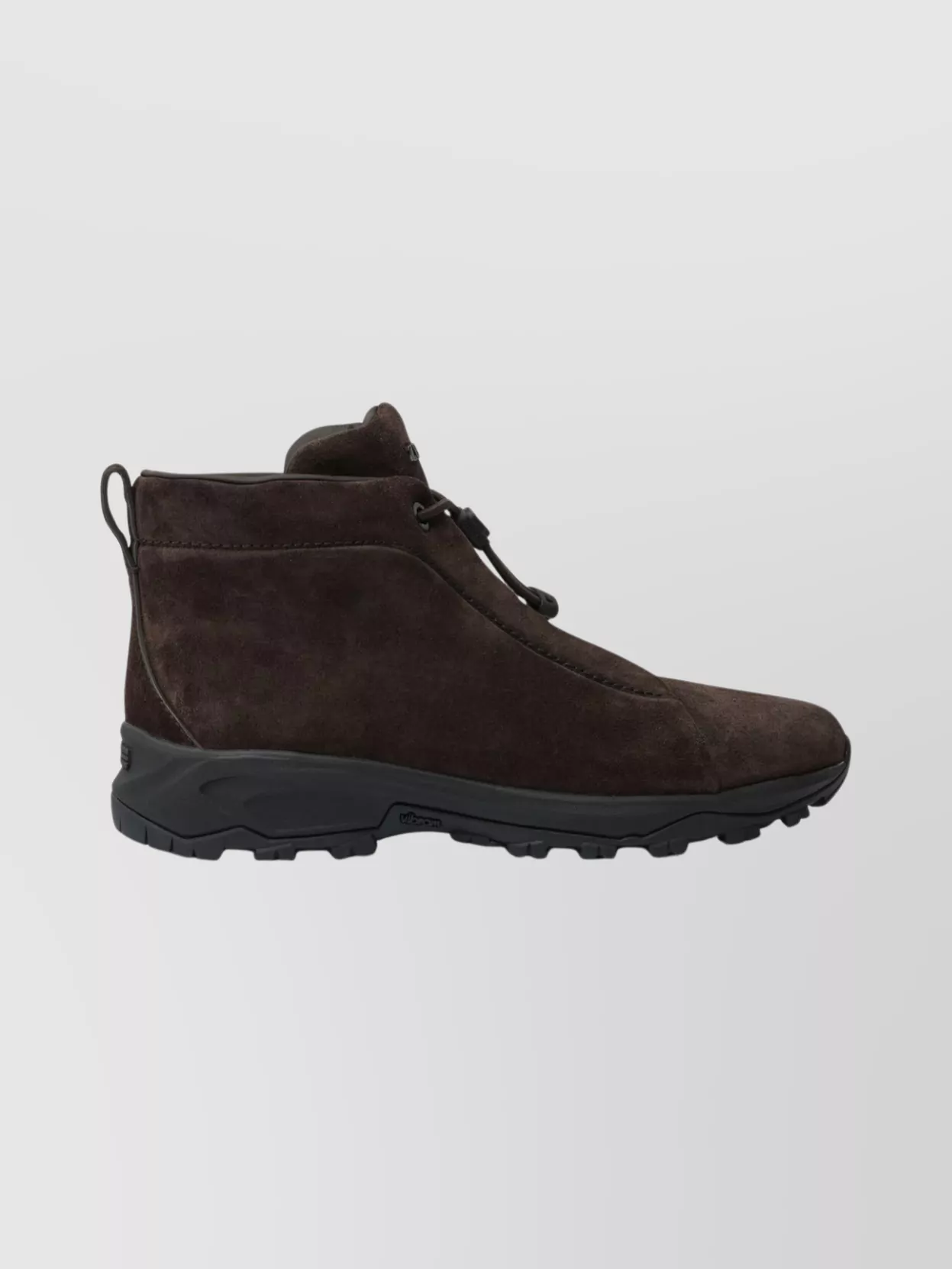 Zegna Suede Ankle Boots Featuring Pull Tab