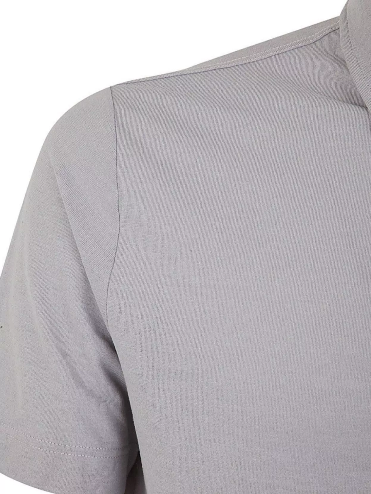 Zanone Polo Shirt With Collar And Short Sleeves In Gray