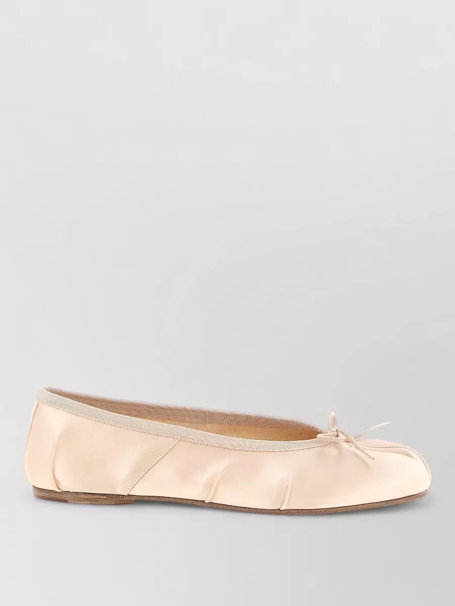 Maison Margiela Satin Ballerina Shoes