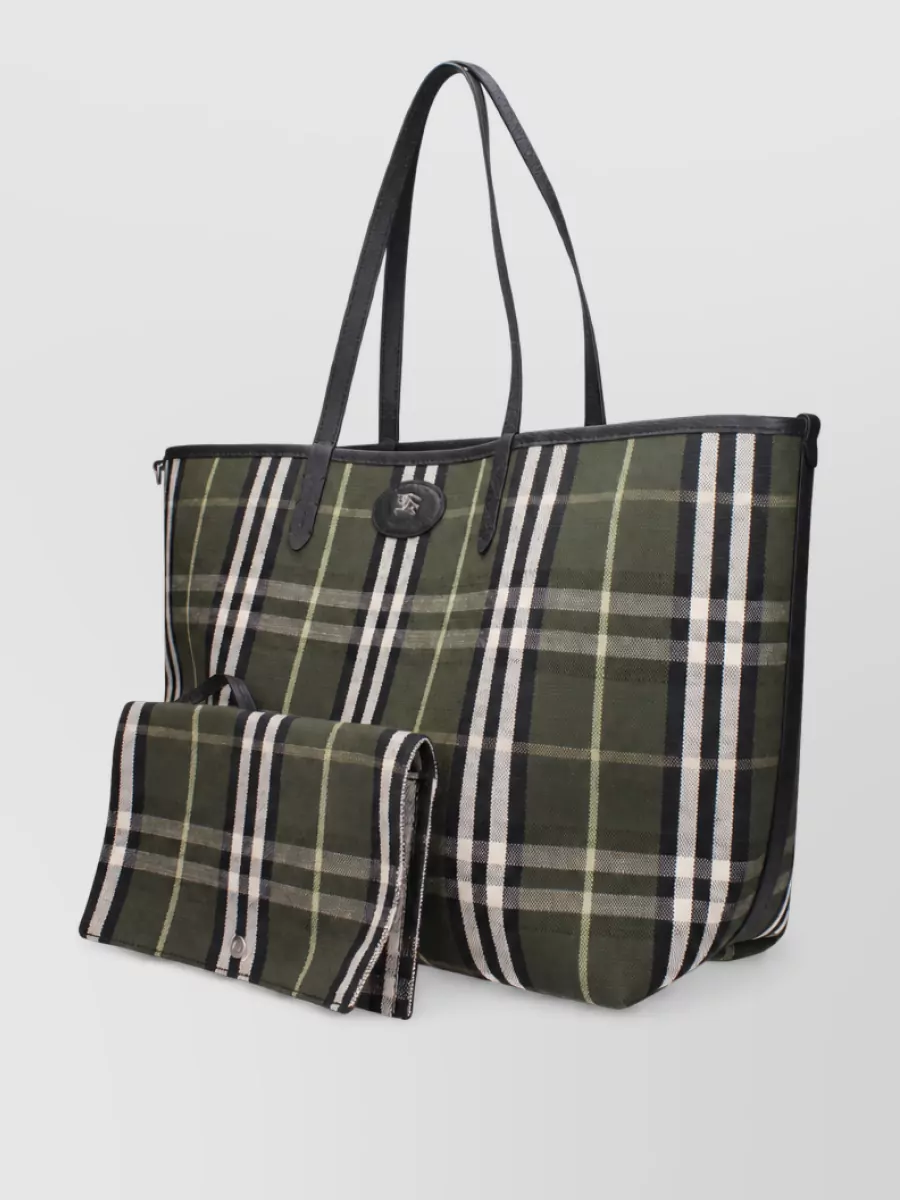 Burberry Leather Tote Bag