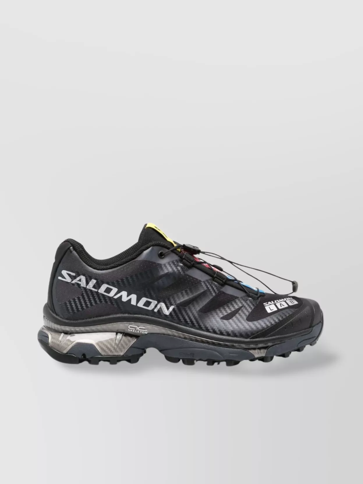 Salomon Breathable Mesh Xt4og Sneakers With Cushioned Eva Sole In Black