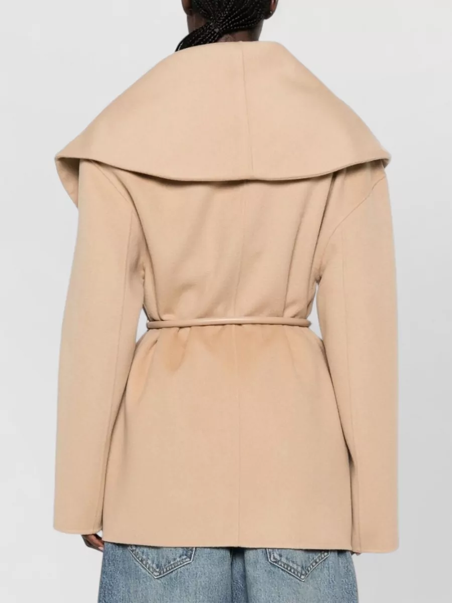 Sportmax Virgin Wool Single Breasted Coat