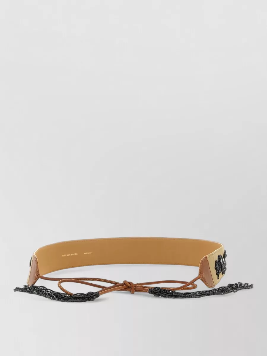 Dries Van Noten Beaded Embroidered Belt